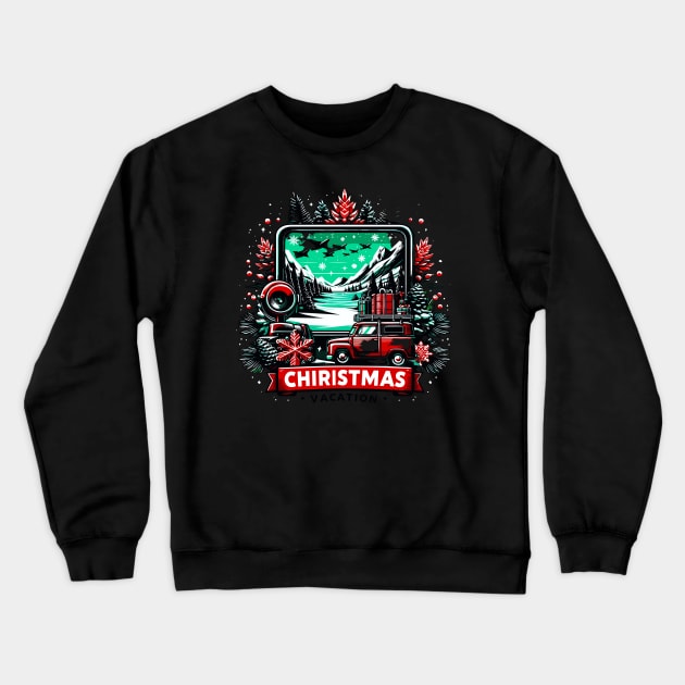 christmas vacation Crewneck Sweatshirt by Rizstor